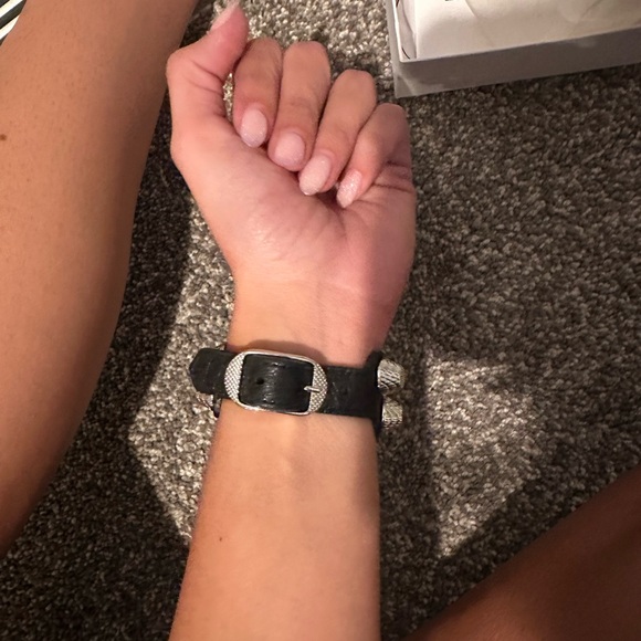 Balenciaga Arena Giant All Stud Two Row Bracelet - Picture 6 of 7